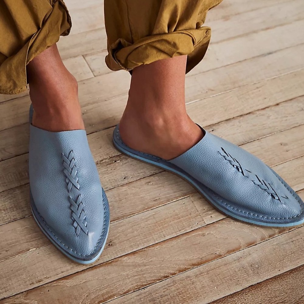 Free People leather flats